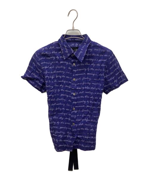 tricot COMME des GARCONS（トリココムデギャルソン）tricot COMME des GARCONS (トリココムデギャルソン) day dreamingリボンシャツ ブルー サイズ:Ｍの古着・服飾アイテム