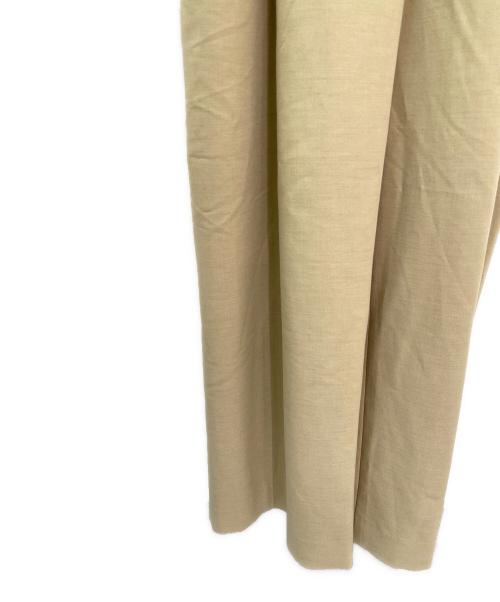 CLANE（クラネ）CLANE (クラネ) DEEP U NECK SALOPETTE ベージュ サイズ:０の古着・服飾アイテム