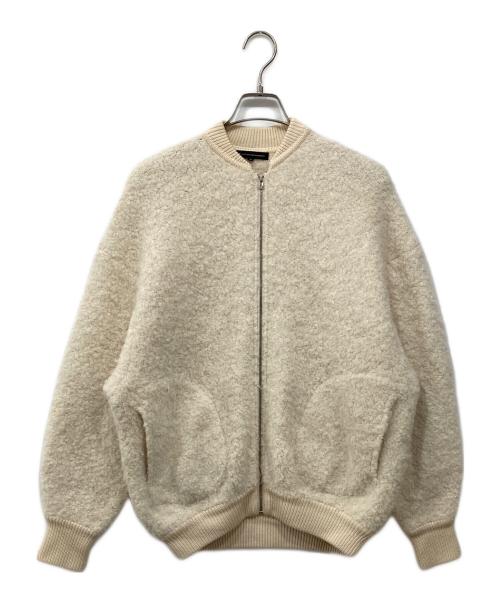 23区（ニジュウサンク）23区 (ニジュウサンク) ボアジャケット ベージュ サイズ:38の古着・服飾アイテム