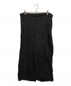 JUNYA WATANABE COMME des GARCONS(ジュンヤワタナベ コムデギャルソン）の古着「ドット変形パンツ」｜ブラック