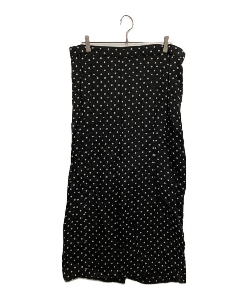 JUNYA WATANABE COMME des GARCONS（(ジュンヤワタナベ コムデギャルソン）JUNYA WATANABE COMME des GARCONS ((ジュンヤワタナベ コムデギャルソン) ドット変形パンツ ブラック サイズ:XSの古着・服飾アイテム