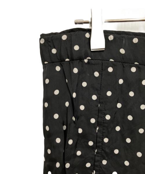 JUNYA WATANABE COMME des GARCONS（(ジュンヤワタナベ コムデギャルソン）JUNYA WATANABE COMME des GARCONS ((ジュンヤワタナベ コムデギャルソン) ドット変形パンツ ブラック サイズ:XSの古着・服飾アイテム