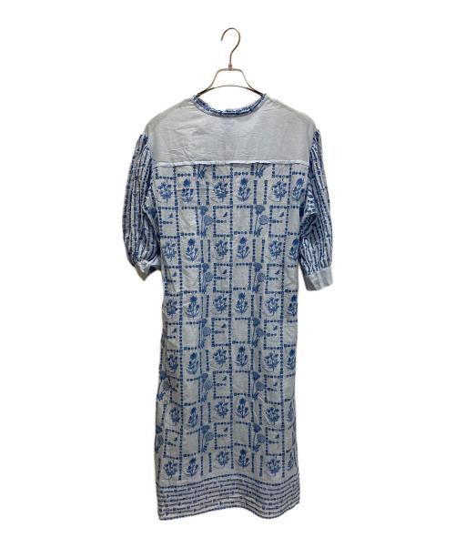 ANTIPAST（アンティパスト）ANTIPAST (アンティパスト) Gament-Dyed Emboiidery Dress ライトブルー サイズ:1の古着・服飾アイテム