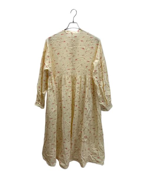 susuri（ススリ）susuri (ススリ) 25SS フォーマードレス 小花柄ワンピース イエロー サイズ:1の古着・服飾アイテム