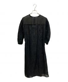 ANTIPAST（アンティパスト）の古着「Gament-Dyed Emboiidery Dress」｜ブラック
