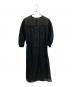 ANTIPAST（アンティパスト）の古着「Gament-Dyed Emboiidery Dress」｜ブラック