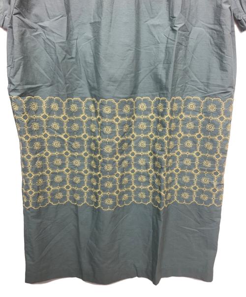 mina perhonen（ミナ ペルホネン）mina perhonen (ミナ ペルホネン) anemone　ワンピース グリーン サイズ:38の古着・服飾アイテム