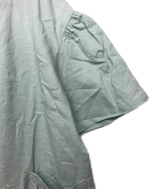 mina perhonen（ミナ ペルホネン）mina perhonen (ミナ ペルホネン) ami 24SS ライトブルー サイズ:38の古着・服飾アイテム