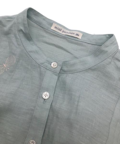 mina perhonen（ミナ ペルホネン）mina perhonen (ミナ ペルホネン) ami 24SS ライトブルー サイズ:38の古着・服飾アイテム