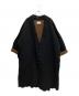 GASA*（ガサ）の古着「「幻実と現実」羽織コート」｜ブラック