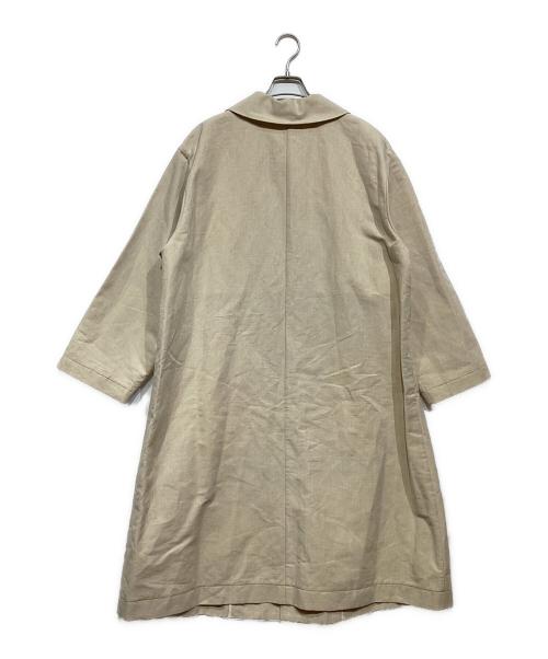 SP STASTNY PRODUKT（エシュペー）SP STASTNY PRODUKT (エシュペー) ステンカラーコート ナチュラル サイズ:2の古着・服飾アイテム