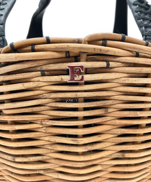 ebagos（エバゴス）ebagos (エバゴス) 21SS マーガレットトデイジーハトテモニテイル カゴバッグ ベージュの古着・服飾アイテム