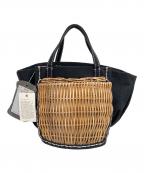 ebagosエバゴス）の古着「キャンバス・カゴポケット付トート」