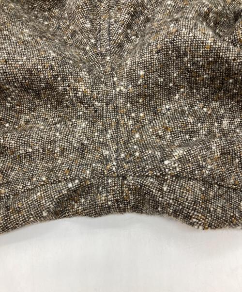 BUZZ RICKSON'S（バズリクソンズ）Buzz Rickson's (バズリクソンズ) AVIATION ASSOCIATES NEP WOOL TROUSERS ネップウールトラウザーズ  ウールパンツ　ボタンフライ ブラウン サイズ: 96cm (W38)の古着・服飾アイテム