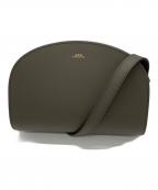 A.P.C.アーペーセー）の古着「ハーフムーンショルダーバッグ」｜グレー