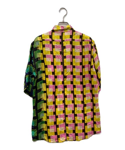 DRIES VAN NOTEN（ドリスヴァンノッテン）DRIES VAN NOTEN (ドリスヴァンノッテン) Len Lye (レン・ライ) 半袖シャツ マルチカラー サイズ:34の古着・服飾アイテム