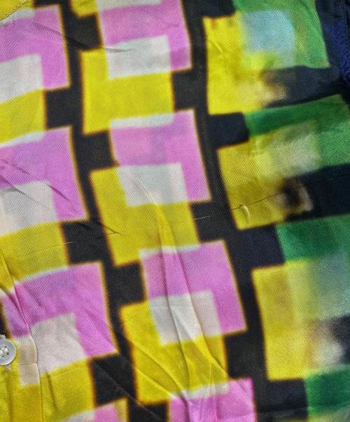 DRIES VAN NOTEN（ドリスヴァンノッテン）DRIES VAN NOTEN (ドリスヴァンノッテン) Len Lye (レン・ライ) 半袖シャツ マルチカラー サイズ:34の古着・服飾アイテム