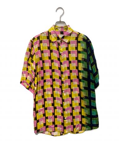 3579【美品】ドリスヴァンノッテン スキッパーシャツ LEN LYEコラボ 中古・古着通販】DRIES VAN NOTEN (ドリスヴァンノッテン) LEN LYE