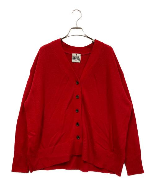 JOURNAL STANDARD relume（ジャーナルスタンダード レリューム）JOURNAL STANDARD relume (ジャーナルスタンダード レリューム) ハミルトンウールVカーディガン レッド サイズ:SIZE Freeの古着・服飾アイテム