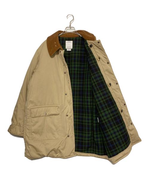 VISVIM（ビズビム）VISVIM (ビズビム) BLACK KITE COAT ベージュ×ブラウン サイズ:3の古着・服飾アイテム
