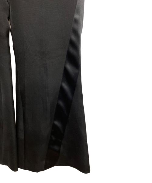 sacai（サカイ）sacai (サカイ) センタープレス ブーツカットパンツ ブラック サイズ:1の古着・服飾アイテム