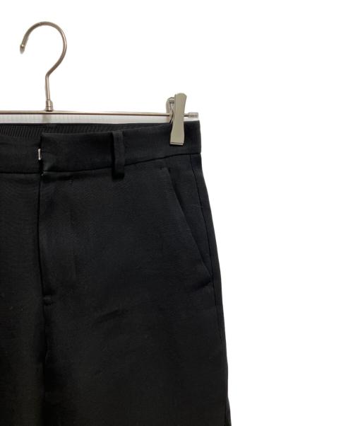 sacai（サカイ）sacai (サカイ) センタープレス ブーツカットパンツ ブラック サイズ:1の古着・服飾アイテム