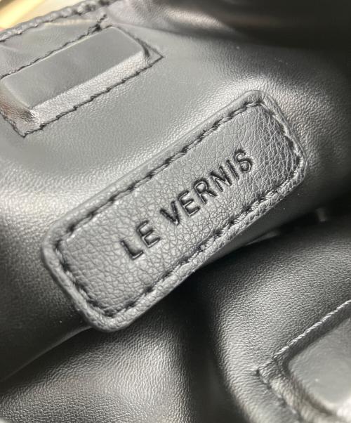 Le vernis（ル ベルニ）Le vernis (ル ベルニ) ハンドバッグ ブラックの古着・服飾アイテム
