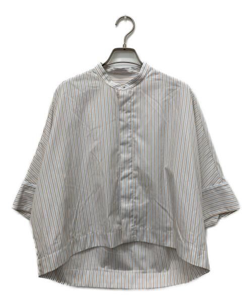 MACPHEE（マカフィー）MACPHEE (マカフィー) コットンブロード クロップドシャツ ホワイト サイズ:36の古着・服飾アイテム