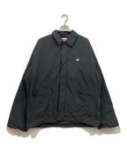 DANTONダントン）の古着「NYLON TAFFETA INSULATION COVERALLS」｜グレー