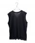 ENFOLD (エンフォルド) SLEEVELESS PULLOVER ブラック サイズ:38：14000円