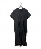 soutiencollarステンカラー）の古着「SENAKA DRESS」｜ブラック