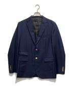 BLACK LABEL CRESTBRIDGEブラックレーベル クレストブリッジ）の古着「金釦テーラードジャケット」｜ネイビー