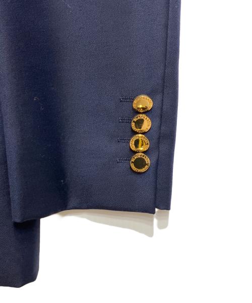 BLACK LABEL CRESTBRIDGE（ブラックレーベル クレストブリッジ）BLACK LABEL CRESTBRIDGE (ブラックレーベル クレストブリッジ) 金釦テーラードジャケット ネイビー サイズ:LLの古着・服飾アイテム