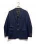 BLACK LABEL CRESTBRIDGE（ブラックレーベル クレストブリッジ）の古着「金釦テーラードジャケット」｜ネイビー