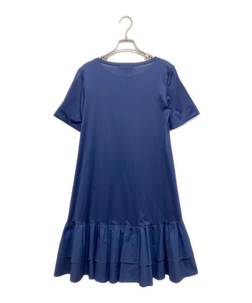 WEEKEND Max Mara（ウィークエンド マックスマーラ）WEEKEND Max Mara (ウィークエンド マックスマーラ) ピュアコットンエプロンドレス ネイビー サイズ:XSの古着・服飾アイテム