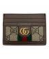 GUCCI（グッチ）の古着「GG パスケース　カードケース」｜ブラウン