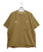 NANGA×WIND AND SEAナンガ×ウィンダンシー）の古着「DOT AIR TOPS」｜ブラウン