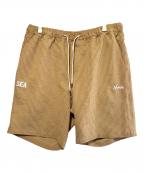 NANGA×WIND AND SEAナンガ×ウィンダンシー）の古着「DOT AIR SHORTS」｜ブラウン