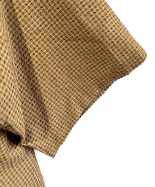 NANGA（ナンガ）NANGA (ナンガ) オープンカラーシャツ ブラウン サイズ:Mの古着・服飾アイテム