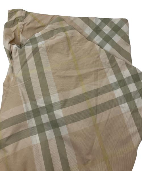 BURBERRY（バーバリー）BURBERRY (バーバリー) チェックスイムショーツ ベージュ サイズ:Lの古着・服飾アイテム