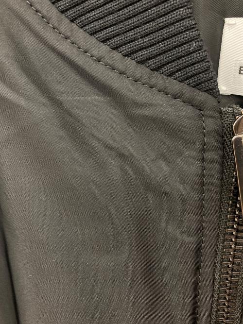 BURBERRY（バーバリー）BURBERRY (バーバリー) バックプリントMA-1ジャケット ブラック サイズ:XLの古着・服飾アイテム