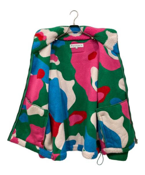 J.W.ANDERSON（ジェイダブリューアンダーソン）J.W.ANDERSON (ジェイダブリューアンダーソン) グラフィック フリースジャケット マルチカラー サイズ:XLの古着・服飾アイテム