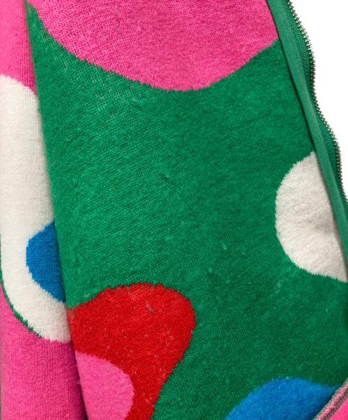 J.W.ANDERSON（ジェイダブリューアンダーソン）J.W.ANDERSON (ジェイダブリューアンダーソン) グラフィック フリースジャケット マルチカラー サイズ:XLの古着・服飾アイテム