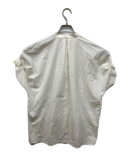 journal standard L'essage（ジャーナルスタンダード レサージュ）journal standard L'essage (ジャーナルスタンダード レサージュ) タックスリーブシャツ アイボリー サイズ:FREE 未使用品の古着・服飾アイテム