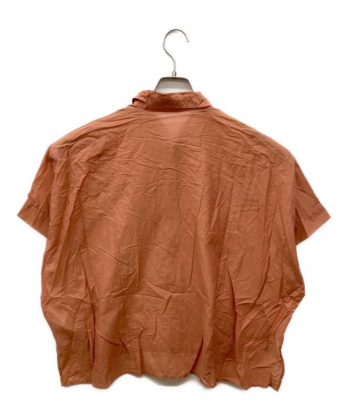 JOURNAL STANDARD（ジャーナルスタンダード）JOURNAL STANDARD (ジャーナルスタンダード) ブライトシアーローンスクエアシャツ ブラウン サイズ:FREEの古着・服飾アイテム