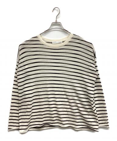 中古・古着通販】L'appartement (アパルトモン) Border Sheer Knit