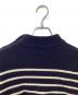 中古・古着 RANDEBOO (ランデブー) Border marine knit ネイビー サイズ:Free：5000円