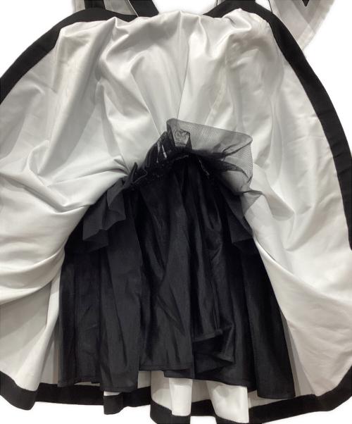 THEREDTHREAD（ザレッドスレッド）THEREDTHREAD (ザレッドスレッド) V ribbon dress othello ブラック サイズ:Freeの古着・服飾アイテム