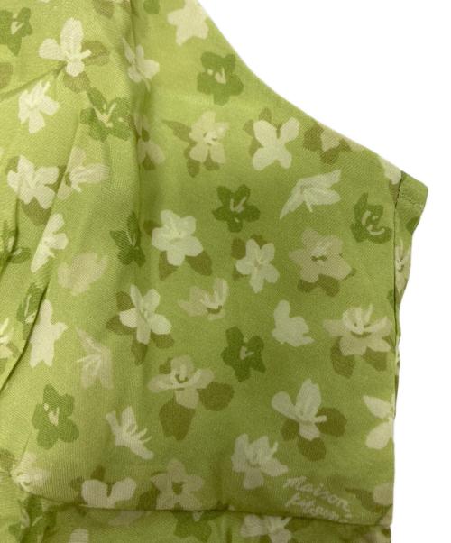 maison kitsune（メゾンキツネ）MAISON KITSUNE (メゾンキツネ) Green Strap Maxi Dress グリーン サイズ:34 未使用品の古着・服飾アイテム