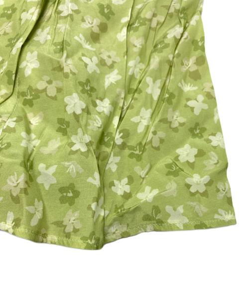 maison kitsune（メゾンキツネ）MAISON KITSUNE (メゾンキツネ) Green Strap Maxi Dress グリーン サイズ:34 未使用品の古着・服飾アイテム